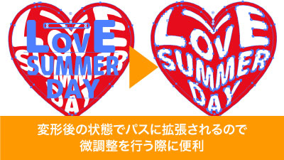 拡張することで細かな調整が可能に